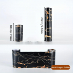 1 rull 7,87*393,74 tolli must pragude marmor veekindel v&ouml;&ouml;koht veekindel isekleepuv p&otilde;randaliistud PVC k&ouml;&ouml;gi tagapaneel elutuba dekoratiivne 10*1000cm/3.94*393.7in