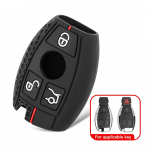 Silikoonist auto v&otilde;tme&uuml;mbrise kaitse&uuml;mbris Mercedes Benz ABCE klassi GLS GLA GLK GLC CLS CLA AMG W204 W205 W212 W463 W176 jaoks valge