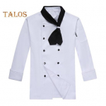 Peakoka vormiriietus salli lipsuga kaherealised n&ouml;&ouml;bid, krae, pikad varrukad, naised, mehed, kokas&auml;rk, t&ouml;&ouml;riided M must