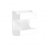 Kaugjuhtimispuldi kasti Punch Tasuta Lihtsalt paigaldatav andmekaabel vastuv&otilde;tuava Seinale paigaldatav telefonihoidik Isekleepuv meedia salvestuskarbi &uuml;mbris valge