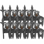 S&otilde;jalised ehitusplokid Soliderfiguurid Film Ulmesari Relvad R&uuml;&uuml;tlim&auml;nguasjad Kingitused Keskaegsed Miniklotsid MOC