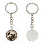 Border Terrier - keychain in a box, own photo, keychain pendant from Art-Dog brand
