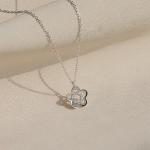 Tsirkoonist lillega kaelakee, naiselik suvi