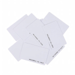 10 tk Tk4100 125 khz RFID-kaardid l&auml;hedus-ID-kaardid Token Tag V&otilde;tmekaart juurdep&auml;&auml;sukontrollis&uuml;steemi ja kohalolekukaartide jaoks valge