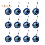 12 tk S-kujuliste metallist konksude komplekt Tugev kandev&otilde;ime Roostekindel Multifunktsionaalsed Teemantkujulised Dekoratiivsed Du&scaron;ikardina Konksud