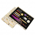 Kinkekomplekt Vintage Dip Quill Pliiatsi komplekt 5 otsaga kirjutamiseks, joonistamiseks harjutamiseks Cal