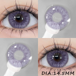 EYESHARE Pink Color Contact Lenses For Eyes 1pair Natural Eye Brown Color Lens Cosmetic Soft Eye Lenses Beauty Pupils Pureple Lense