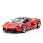Ferrari LaFerrari labori superauto simulatsioon survevalu ja m&auml;nguasjas&otilde;idukid Helid ja valgus, tagasit&otilde;mbamisauto 1:32 sulamist mudeli s&uuml;nnip&auml;evakingitused