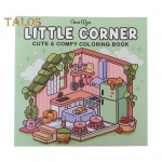 V&auml;rvimisraamat Kaasaskantav suurus armas imelik disain &uuml;hepoolsed lehed k&otilde;rglahutusega tr&uuml;kiraamat Mitmesugused teemad Stressi leevendamise joonistusraamat Sets