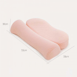 M&auml;lupesu kaelapadi kaelakaitse aeglase taastumisega kujuga rasedus- ja magamispadi leevendav magamispadi voodi kontuuriga tugipadi roosa