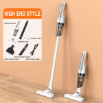 Juhtmeta autosse paigaldatav kodutolmuimeja, kaks &uuml;hes mop/tolmuimeja valge