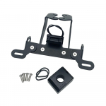 Numbrim&auml;rgi hoidja raami kronstein YAMAHA MT-09 MT09 FZ-09 FZ09 MT FZ 09 2017 2018 2019 2020 mootorratta tarvikud LED jaoks Black must