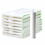 1 tk survekott elektripumba reisivaakumkoti pump minivaakumtihendi hoiukott HMM 40*60cm valge