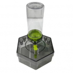 V&auml;rvipintsli puhasti Pintsli komplekt Loputuskapp l&auml;bipaistev korduvkasutatav veep&otilde;hine v&auml;rvipintsli harjaste puhastust&ouml;&ouml;riist 1pc roheline