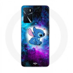 Coque Maniacase pour Oppo A16 Stitch ohana espace color&eacute;