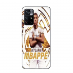 Coque Maniacase pour POCO M4 PRO 5G Kylian Mbappe Real Madrid wallpaper celebration