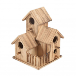 Linnupesa &otilde;ues puidust nikerdatud kaunistused Puidust linnupesa Solid linnuvilla maja K&auml;sit&ouml;&ouml; &otilde;ueaed &otilde;ue koolibri maja