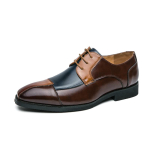 Moodsused &Auml;ri Oxford Kingad Moodsad Brogue Meeste Nahast Formaalne T&ouml;&ouml;kingad Mees Mugavad Kontori Peo Jalatsid Suurused 38-48 38 must
