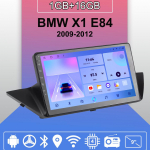 Android Carplay autoraadio BMW X1 E84 2009-2012 multimeediumipleieri peakomplekti stereo GPS-navigatsioon BT WIFI 2+32GB 1+16GB