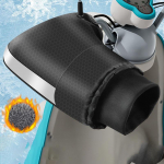 1 Paar Mootorratta juhtraua muhvid Veekindlad Juhtraua Kindad Mootorsaanikindad Talvised Termilised E-Bike Rattas&otilde;idu Mootorrattakindad one size