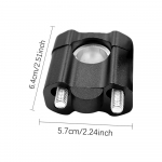 Mootorratta juhtraua t&otilde;usude adapter 22&ndash;28 mm varraste jaoks, reguleeritava k&otilde;rgusega mootorratta juhtraua t&otilde;usuklambri kinnitus h&otilde;be