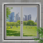 Putukav&otilde;rgud s&auml;&auml;skedele aknaekraani v&otilde;rk Kohandatud suurus T&uuml;ll N&auml;htamatu Must Klaaskiud S&auml;&auml;skede ja K&auml;rbeste Vastu 100x100cm must