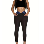 Naiste Sweat Sportlikud s&auml;&auml;rised Kompressioonp&uuml;ksid naistele pahkluuni ulatuvad sukkp&uuml;ksid p&uuml;ksid Sport Jooksutalje treener Fitness s&auml;&auml;rised 3XL