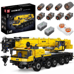 MOULD KING 17074 ehitus LTM kraana: K&otilde;ik maastiku kaugjuhitava ehituskraana masinamudelid, mis sobivad ideaalselt kraanaehituskomplektide armastajatele 17073