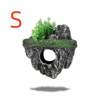 Riputatud saare akvaarium Dekoratiivsed Loomingud Ujuvad kivid Simulatsioonitaimed Koopad K&auml;sit&ouml;&ouml; Kaunistused Akvaariumi tarvikud