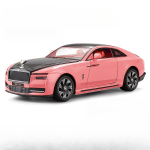 Uus 1/24 sulamist survevalatud automudel Rolls-Royce Gust m&auml;nguasja simulatsioon luksusauto t&otilde;mbej&otilde;ud, t&auml;iustatud kaunistused p&otilde;rutussummutusega kollektsiooni moekingitus roosa