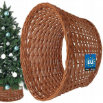 Housse de sapin de No&euml;l - KOTARBAU&reg; - &Oslash; 50 cm - Osier - Couleur naturelle - Int&eacute;rieur