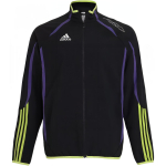 Adidas F50 Speed Spike T&auml;helogo Prindiga Pikkade Varrukatega Retro Spordijakk Seisva Kraega Meeste Jakk Must IY3831 M