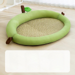 Oranž suvine armas puuviljadega seljatoe komplekt kassidele suvine hingav soojust hajutav kulumiskindel kriimustuskindel lemmikloomade kassipesa matt S