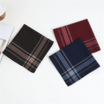 12 tk puuvillane ruuduline meeste taskur&auml;tik, ruudukujulised dekoratiivsed &uuml;likonnad Grid Hanky 12pcs