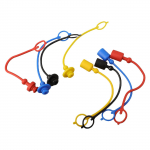 Quick Coupler Dust Cap Lihtne paigaldus H&uuml;draulika 1/4