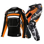 motokrossi k&auml;igukomplekt lastele 4 5 6 7 8 9 10 11 12 13 aastat Noor laps Mootorrattapoiss t&uuml;druk Jersey Pant Kits v&otilde;istluskost&uuml;&uuml;m Off-road Enduro MX MTB L-24