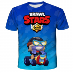 Pol&uuml;ester Kiirelt kuivav BRAWL STARS Meeste Topid Suvised Laste Vabaaja Mugavad Kiirelt kuivavad Hingavad Laste T-s&auml;rgid Riided XXS-6XL 12 XS
