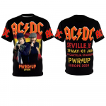 Suvised meester&otilde;ivad Rock Band T-s&auml;rk AC/DC 3D prindiga Lastele l&uuml;hikeste varrukatega T-s&auml;rgid Hip-hop Mood &Uuml;markaelusega vabaaja s&auml;rgid Topid L