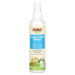 NOW Toiduained, lemmikloomad, koerte kirbu- ja puugisprei, 8 fl untsi (237 ml)
