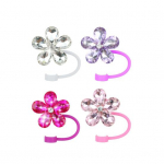 4 tk Lillek&otilde;rre Katte Korgid Tassile Tolmukindlad Rhinestone K&otilde;rre Kaunistused 30/40oz Termostassile Korduvkasutatavad K&otilde;rre Otsakaitsmed A