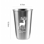 3 stiilis roostevabast terasest &otilde;lle-piimakruusid tee ja kohvi jaoks k&uuml;lma joogi tassi kaasaskantavad mahlajoogiklaasid majapidamisbaari tarvikud 500ml