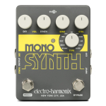 S&uuml;ntekitari s&uuml;ntesaator Guitar Synth Pedal elektro-harmonix/mono yellow