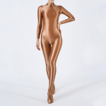 Naiste klubi tantsuetenduse kost&uuml;&uuml;m Skinny Jumpsuit Full Body Bodystocking Rash Guard sukeldumiseks Surfamine Jooga Poletants XXL
