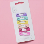 Armas Jaapani ja Korea staarjuuksen&otilde;elakomplekt t&uuml;drukutele &ndash; BB-klamber ja k&uuml;ljeklamber Four-pointed star style, 6 pieces