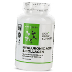 H&uuml;aluroonhape kollageeni, h&uuml;aluroonhappe ja kollageeniga + L-proliiniga, Progress Nutrition 120 kapslit (68461003) 120caps