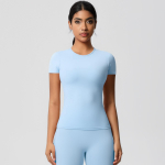 Naiste Kvaliteetsed Spordis&auml;rgid L&uuml;hikese varrukaga Kompressioon Kiiresti kuivav Superelastne Sobib Jooksmiseks Fitness Treeninguks Joogaks XL