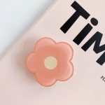 Loominguline multifilmi stiilis mobiiltelefoni aluse hoidik lillekujuline mobiilne k&auml;eshoitav kronstein Mini akr&uuml;&uuml;list telefonihoidik Armasad kingitused 5cm lilla