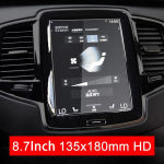 Volvo XC60 2018 2019 2020 2021 2022 2023 2024 2025 jaoks Auto navigatsiekraani karastatud klaasist kaitsekate kaitsekile
