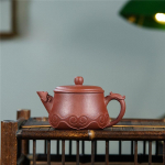 260 ml Yixing Purple Clay teekann K&auml;sitsi valmistatud Ruyi Dragon suure kaliibriga pott Raw Ore Purple Jade Gold Liivaveekeetja Infuser Zisha Teaset