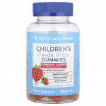 The Vitamin Shoppe, children's Panda Vites gummies, strawberries, 60 gummies